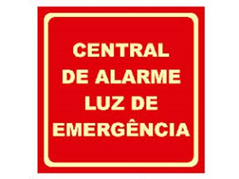 F4- Central de alarme de luz de emergência